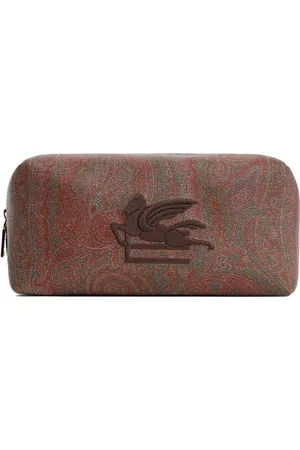 Etro Logo Embroidered Paisley Printed Pouch