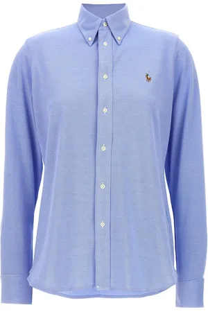 Ralph Lauren Logo Embroidered Buttoned Shirt