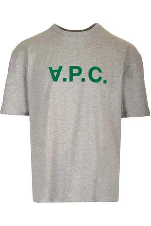 A.P.C. A. P.C. Logo Printed Crewneck T-shirt