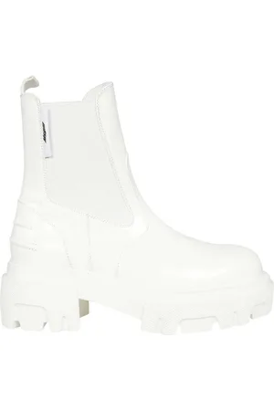 Msgm Leather Ankle Boots