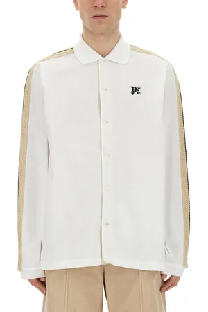 Palm Angels Polo Shirt With Monogram
