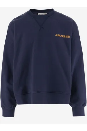 A PAPER KID Cotton Sweatshirt With Logo