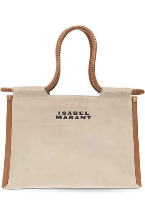 Isabel Marant Toledo Logo Embroidered Tote Bag