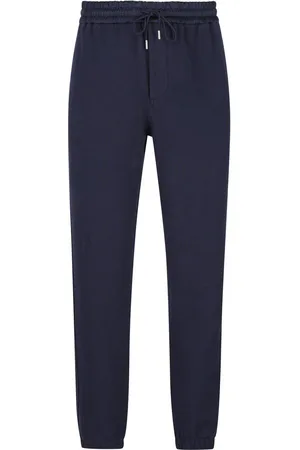 Saint Laurent Drawstring Straight Leg Trousers