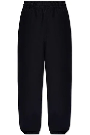 Burberry Equestrian Knight Cropped-leg Track Pants