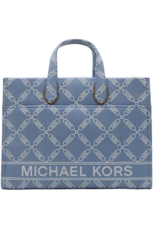 Michael Kors All-over Logo Jacquard Tote Bag