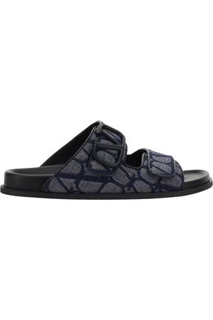 VALENTINO GARAVANI Vlogo Toile Iconographe Sandals