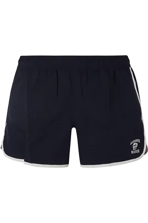 Alexander McQueen Run Varsity Skull Swim Shorts