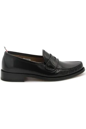 Thom Browne Almond Toe Penny-slot Loafers