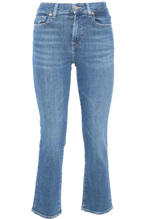7 for all Mankind Cropped Womens Jeans.