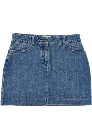 Fendi Logo Embroidery Skirt