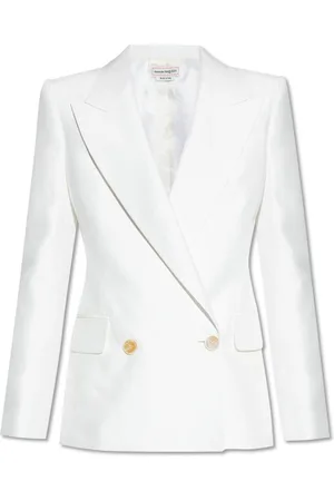 Alexander McQueen Double-breasted Tailored Blazer