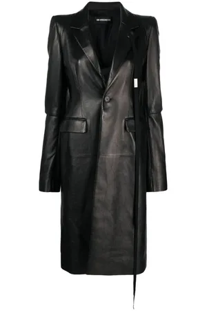 ANN DEMEULEMEESTER Collared Buttoned Coat