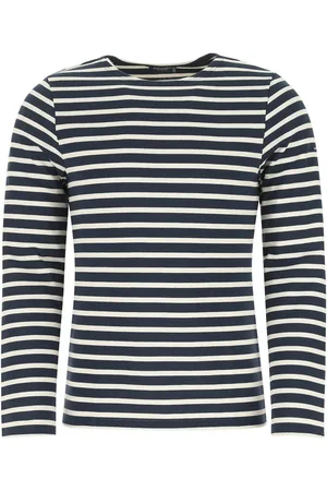 SAINT JAMES Embroidered Cotton T-shirt