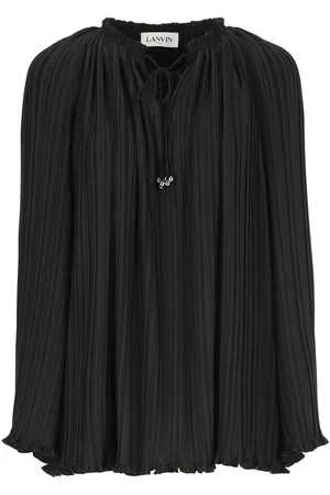 Lanvin Pleated Blouse