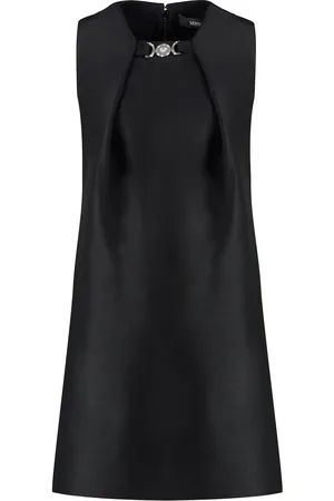 VERSACE Wool And Silk Mini Dress