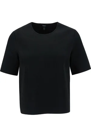 THEORY T-shirt With U Neckline In Viscose Blend Woman
