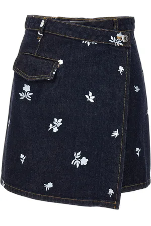 Lanvin All-over Embroidery Skirt