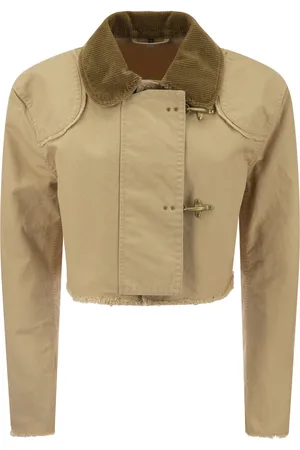 FAY Cropped Wrap Jacket