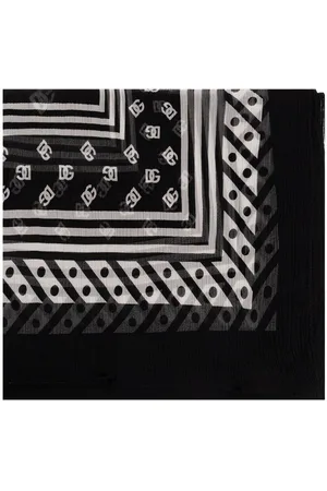 Dolce & Gabbana All-over Dg Logo Printed Scarf
