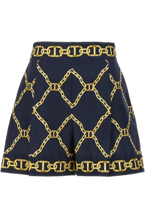 Twin-Set Chain Print Shorts