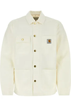 Carhartt White Cotton Detroit Jacket