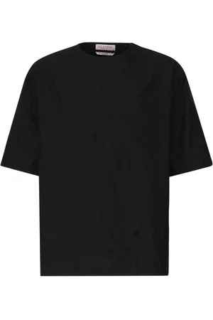 VALENTINO Toile Iconographe Crewneck Short-sleeved T-shirt