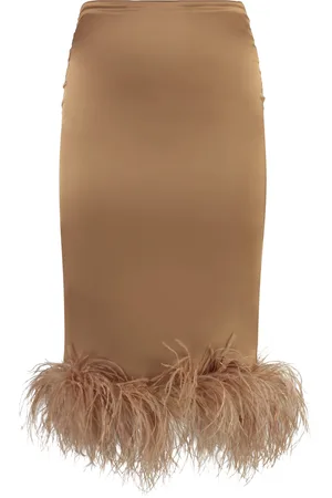 GIUSEPPE DI MORABITO Satin Skirt