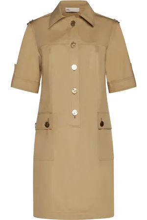 Tory Burch Beige camp Mini Dress