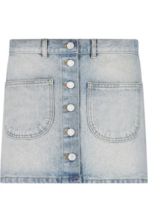 Courrèges Denim Mini Skirt