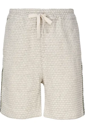 Drôle de Monsieur Cotton Blend Shorts With Drawstring