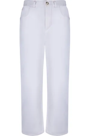 Moncler Logo Patch Straight Leg Trousers
