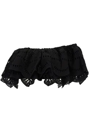 CHARO RUIZ IBIZA Collyk Off-the-shoulders Top In Cotton Lace Woman