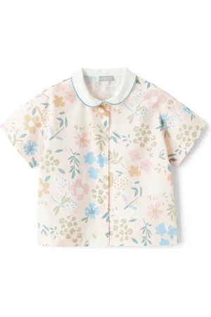 Il gufo Camicia A Fiori