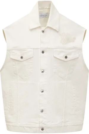 OFF-WHITE Denim Vest With Logo