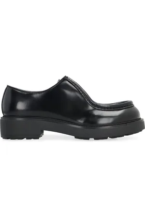 Prada Diapason Leather Lace-up Shoes