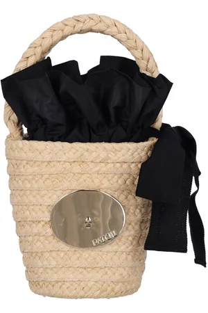 Patou Raffia Bucket Bag