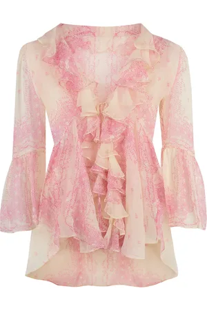 Serafini Silk-crépon Blouse