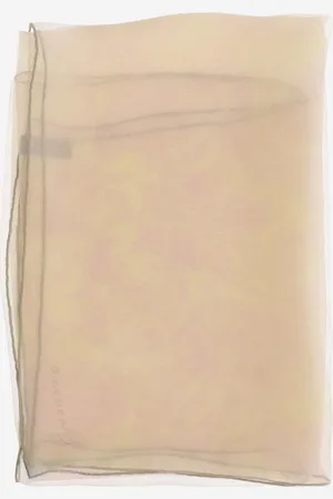 Burberry Silk Scarf With Roses