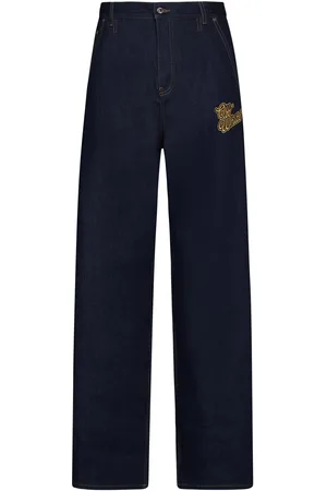 OFF-WHITE 90s Mid-rise Straight Leg Jeans