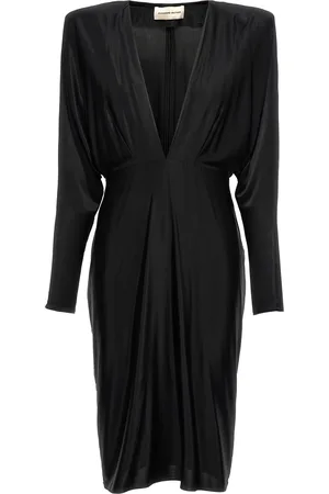 ALEXANDRE VAUTHIER V-neck Jersey Dress