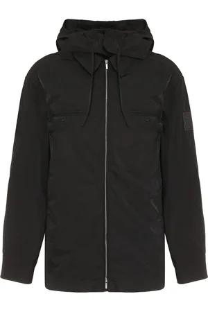 Salvatore Ferragamo Technical Fabric Hooded Jacket