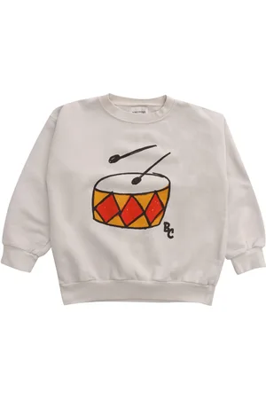 Bobo Choses White Sweatshirt With Print