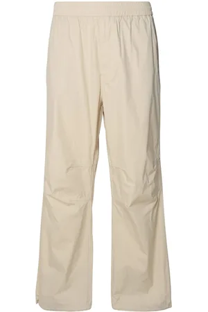 Burberry Beige Cotton Blend Trousers