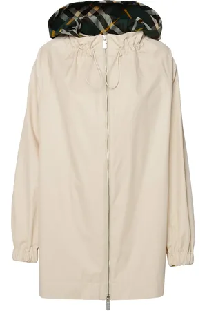 Burberry Beige Cotton Trench Coat