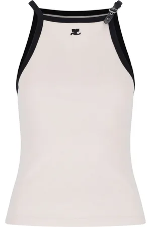 Courrèges Logo Tank Top