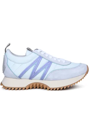 Moncler Pacey Sneakers In Light Blue Polyamide