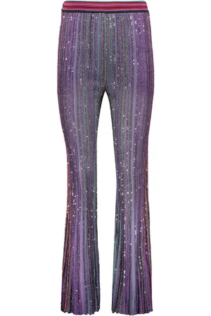 Missoni Lurex Details Knit Trousers