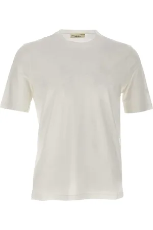 FILIPPO DE LAURENTIIS Crêpe Cotton T-shirt