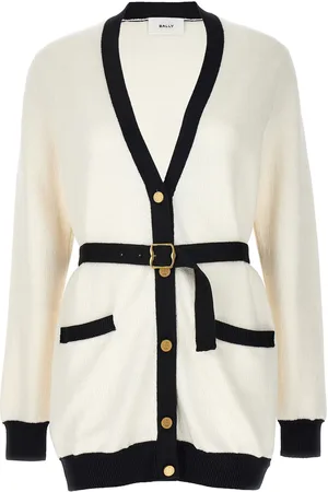 Bally Jacquard Logo Cardigan